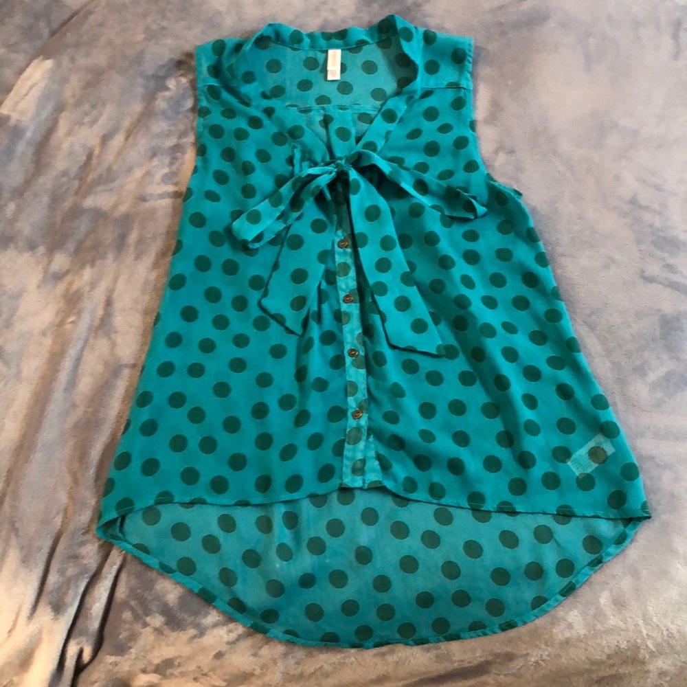 Tank top blouse